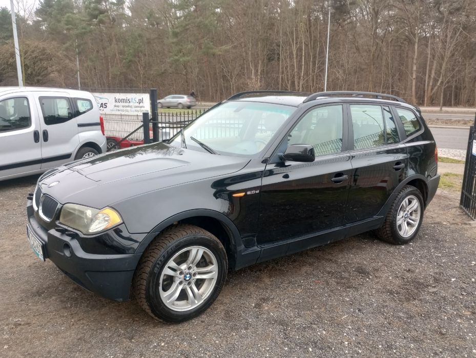 BMW X3 2.0D 150KM 2005r • SKÓRA • KLIMA • zimówki 4x4 • TORUŃ FV 23%