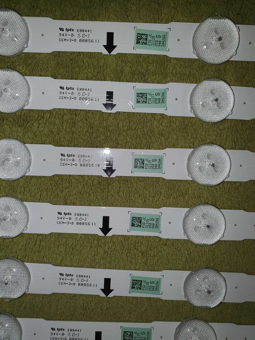 Комплект оригинальных планок LED подсветки SAMSUNG 50" 2014SVS50