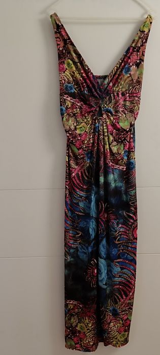 Colorful overalls in size S. Used