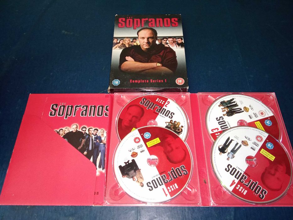 The Sopranos - Complete series 1 4xDVD (leg inglês)