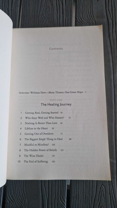 Livro THE HEALING SELF, by Deepak Chopra