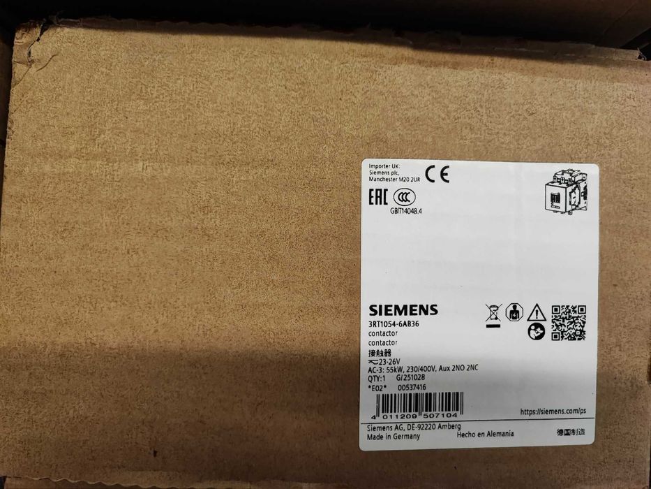 Siemens ET200 Styczniki