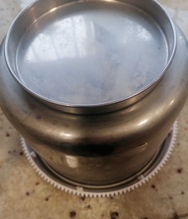 Taça em inox para batedeira HAEGER