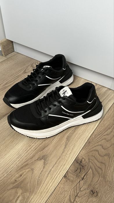 Чоловічі шкіряні кросівки Calvin Klein, р.43, 1 раз обуті