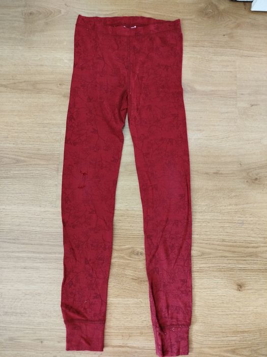 Rozmiar 122/128 Leginsy wełniane merino Fix Lindex