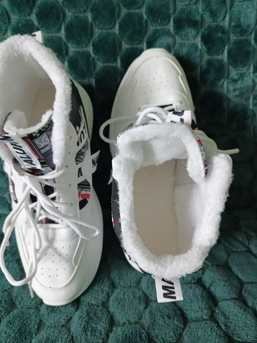Buty Zimowe Męskie Sneakersy