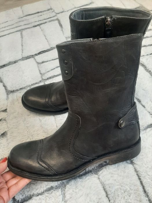 Nowe skórzane buty męskie Esprit r. 43 skóra naturalna
