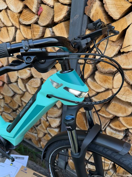90Nm Bianchi E Omnia C roz. S/M 46cm Rower elektryczny Ebike damka