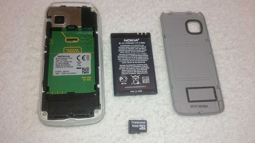 nokia 5230 (optimus/nos) cartão memória de 4GB incluído