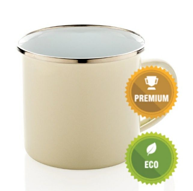 Kubek turystyczny emaliowany XD Collection