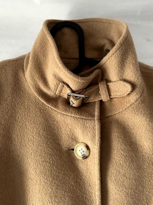 Płaszcz beżowy Ralph Lauren 36 S wełna