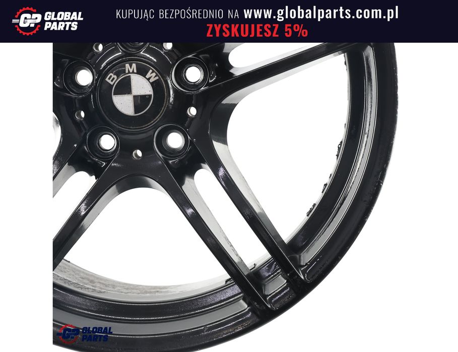 BMW E90 E91 Przednia Czarna Felga Aluminiowa 19" M 313 8J ET:37
