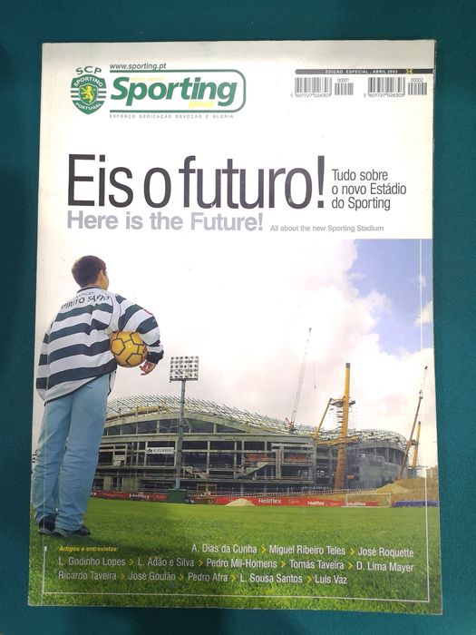 Jornal O Sporting - Edição Especial Novo Estádio, 2003