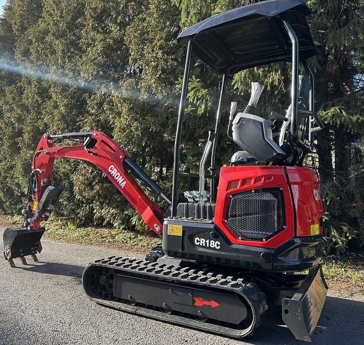 MINIKOPARKA 1.6T – Silnik LAIDONG 25KM | Skrętne ramię TRANSPORT