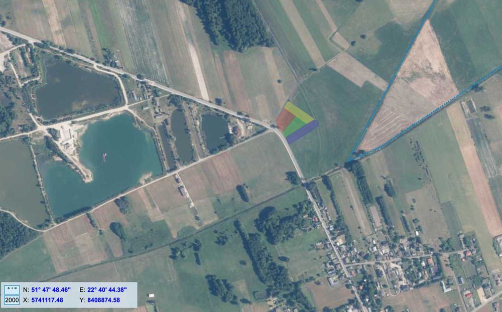 Ustrzesz - Działki budowlane z WZ sprzedam - Widok 2