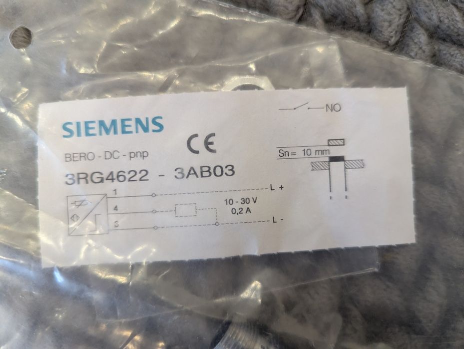 Siemens BERO-DC-pnp 3RG4622