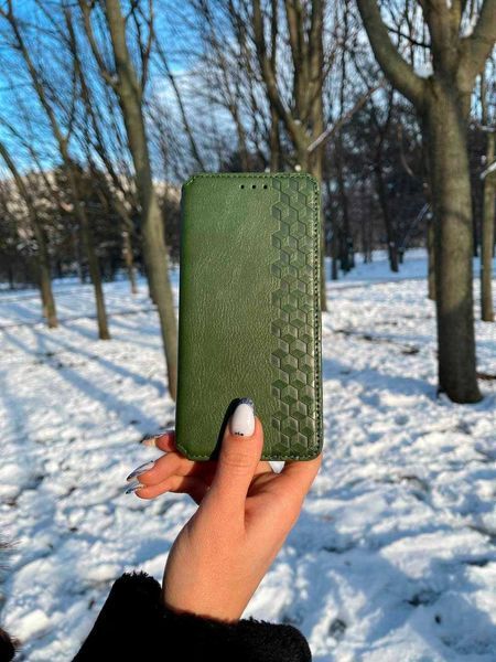 Чохол книжка Premium з 3D тисненням у вигляді кубіка Xiaomi Redmi 10