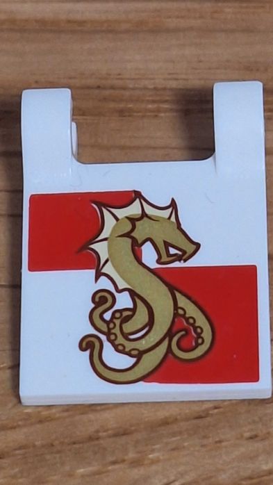 LEGO 2335pb175 set 21313 set 92177 flaga Leviathan- NOWE (C)