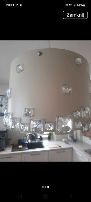 Lampa wisząca nad stół