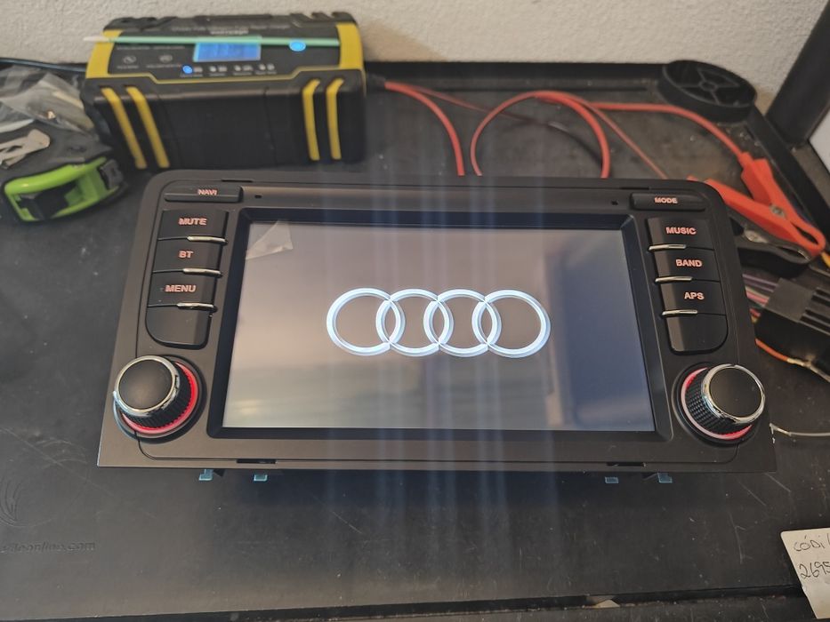 Radio 2 DIN Android AUDI A3 (8P) 2003 até 2012 + 4+32 GB  + Carplay +