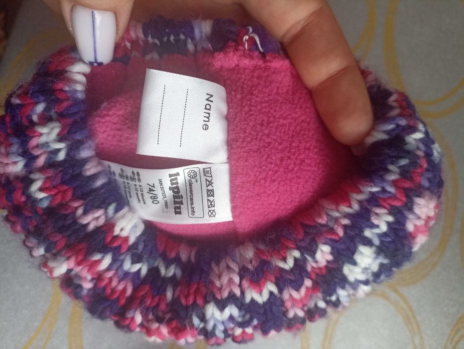 Шапочки для дівчинки