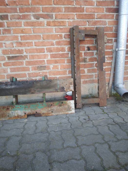 Płyta czołowa karetka 150cm  ramka widły
