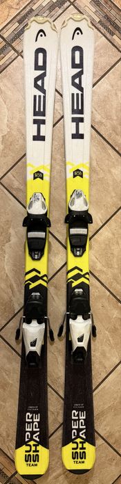 Narty HEAD Supershape Team – 137 cm – wiązania HEAD