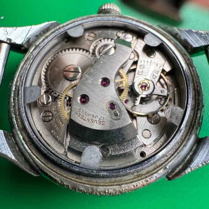 Zegarek Breitling Mechaniczny 17 Jewels Lata 40-50 te Swiss