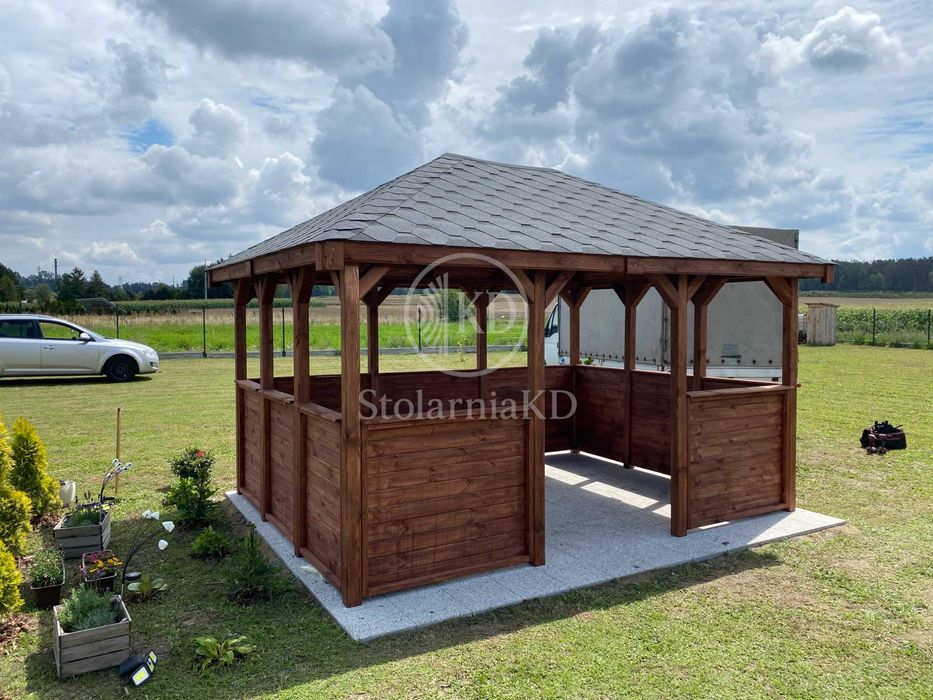 Altana ogrodowa 3x4 altanka drewniana producent różne wymiary