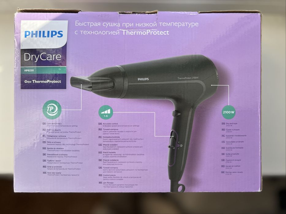 Фен philips drycare advanced hp8230