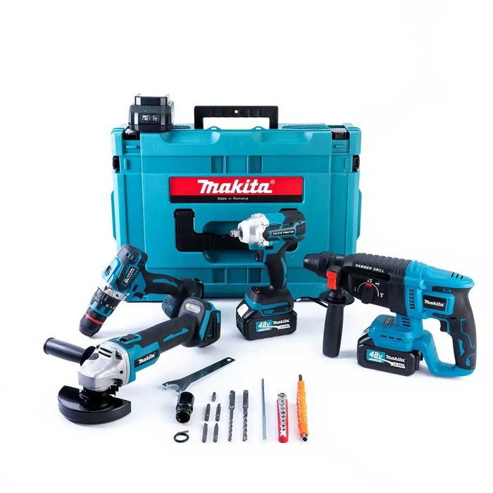 Набір інструментів 4в1 акумуляторних Макіта арт.32432