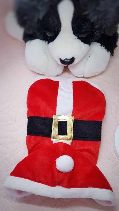 Piękne świąteczne ubranko ubranie dla psa kota