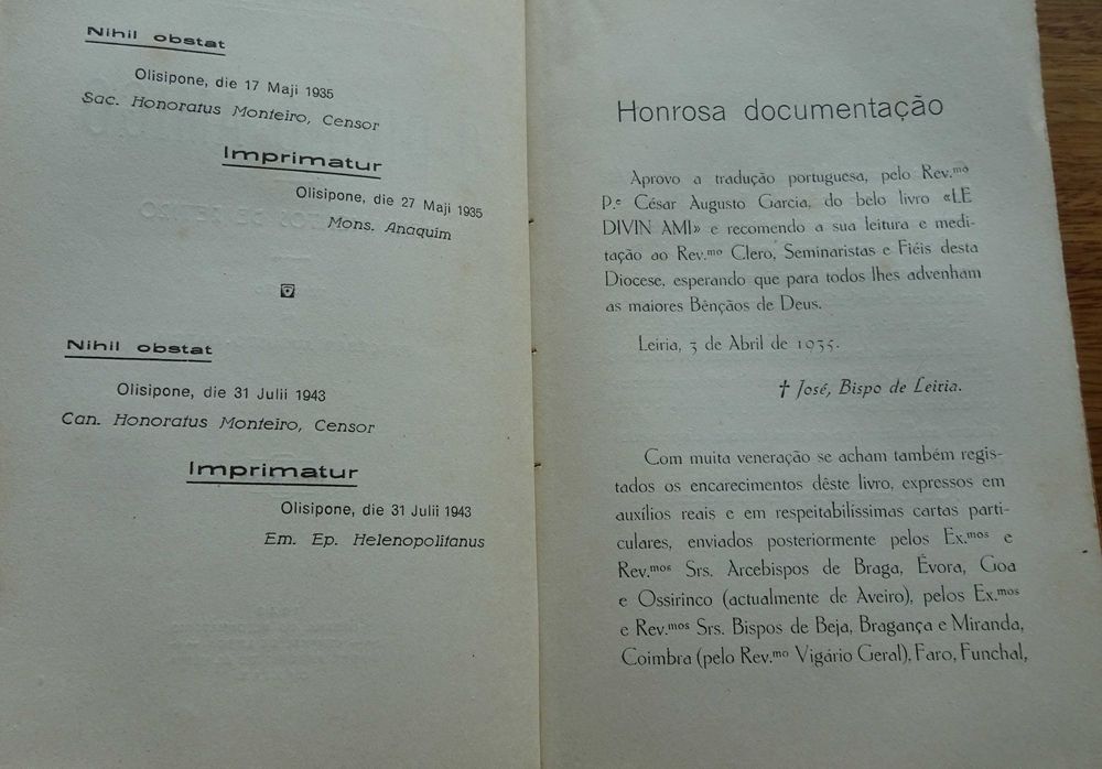 O Divino Amigo (Pensamentos de Retiro)