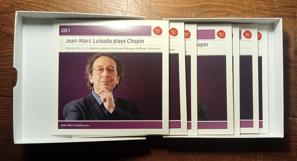 Jean-Marc Luisada plays CHOPIN - Sony 7CD