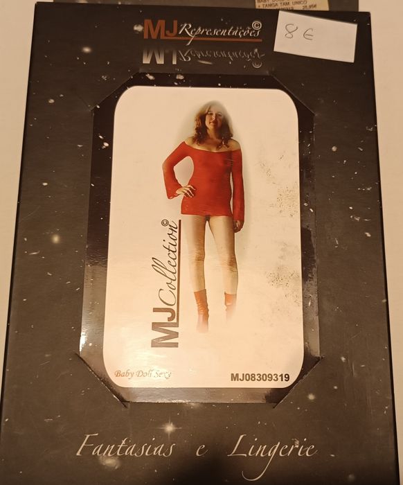 Vestido transparente. Lingerie. Novo. Tamanho S/L