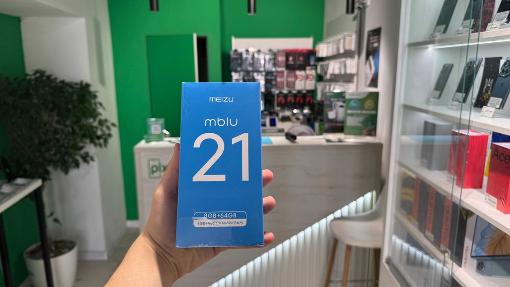 Магазин NEW Meizu Mblu 21 4/64GB Titan Black/White Гарантія Trade In