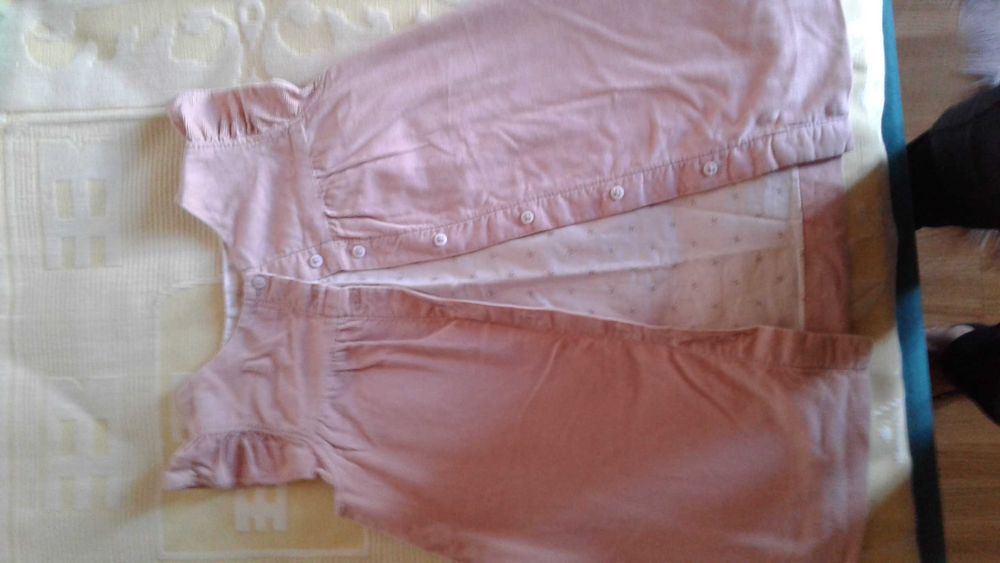 Vestido zippy 18/24 meses com forro