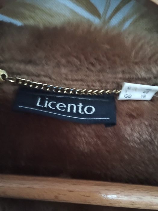 Kurtka damska sztuczne futerko Licento 42