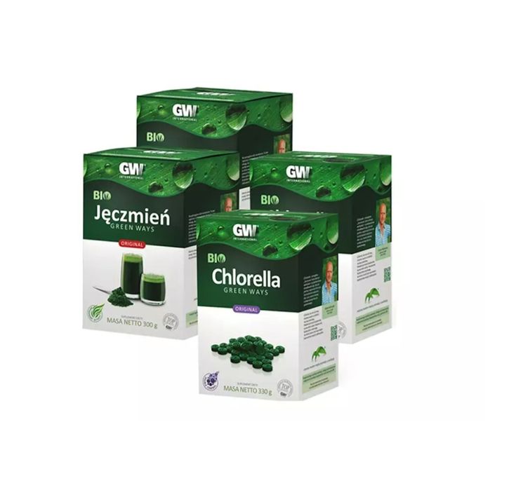 Zestaw 3 plus 1 Gratis Green Ways