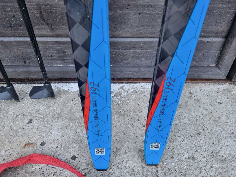 Narty Salomon i kije i buty