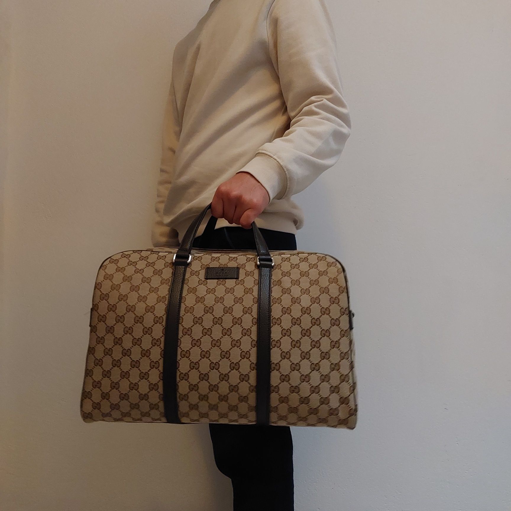 Mala viagem Louis Vuitton x Supreme