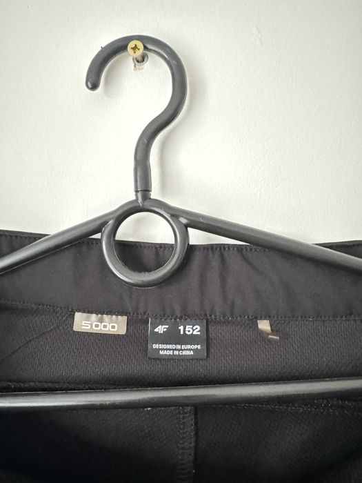 Spodnie softshell membrana 5000 dziewczęce