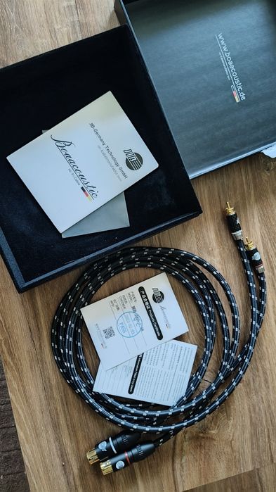 Міжблочний кабель boaacoustic evolution black xlr rca  1.5метра