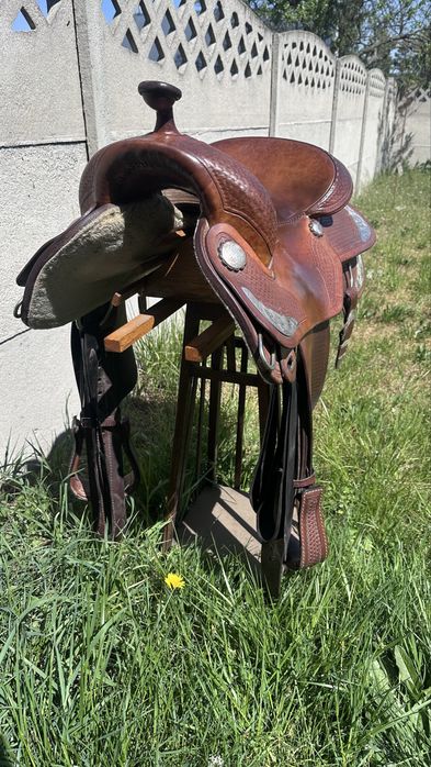 Siodło western A. Frinta Saddlery | Reining / All Around | Skóra Premium