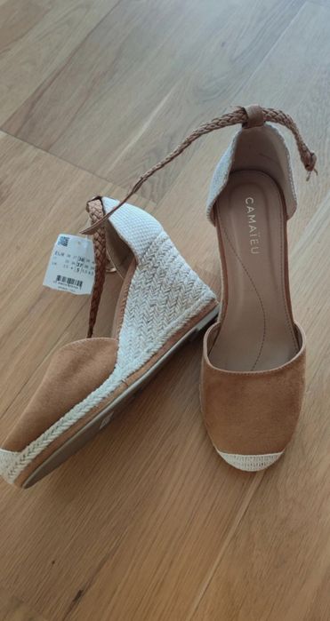 Espadryle Camaieu nowe z metką r38