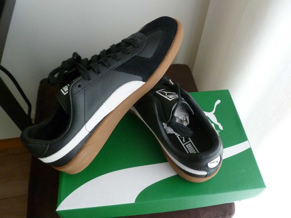 Sapatilhas Puma Army Trainer em Pele