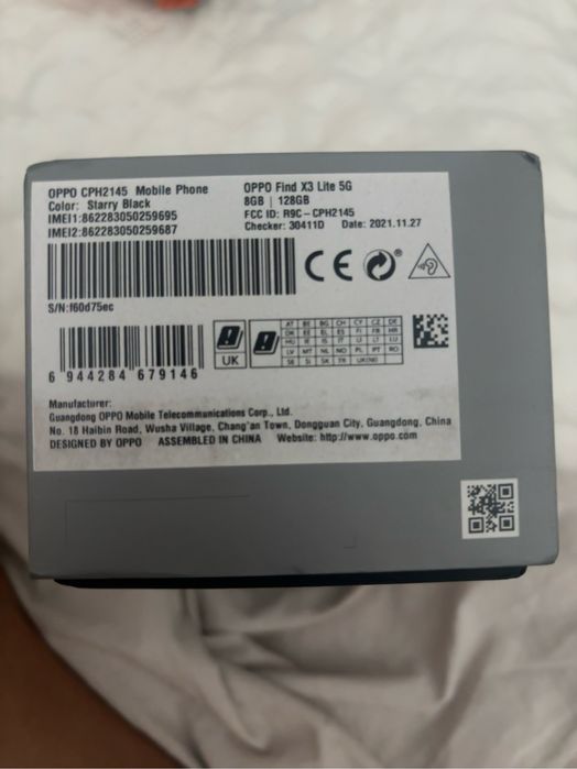 Oppo Find X3 lite