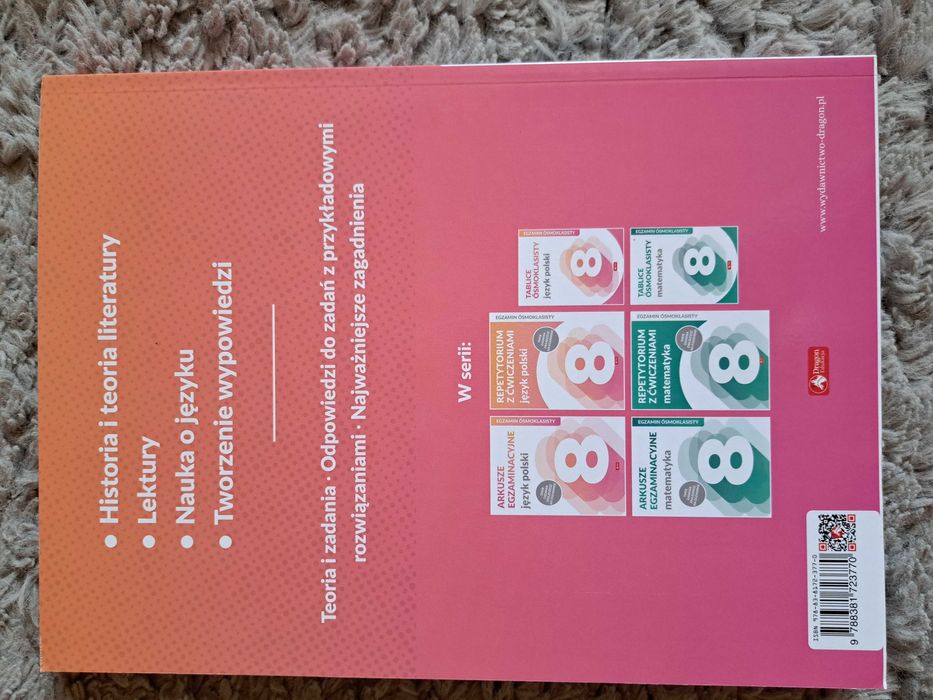 Tablice ósmoklasisty język polski egzamin ósmoklasisty