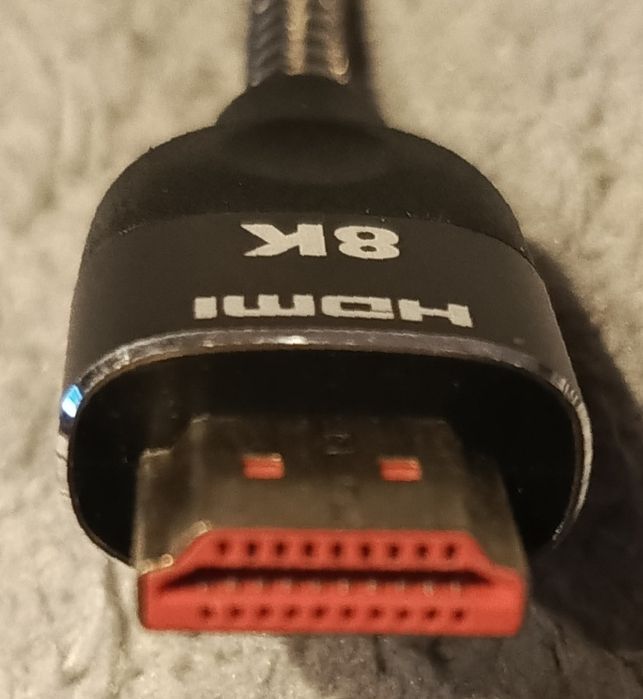 Kabel HDMI 8K, długość 3 metry PLECIONKA.