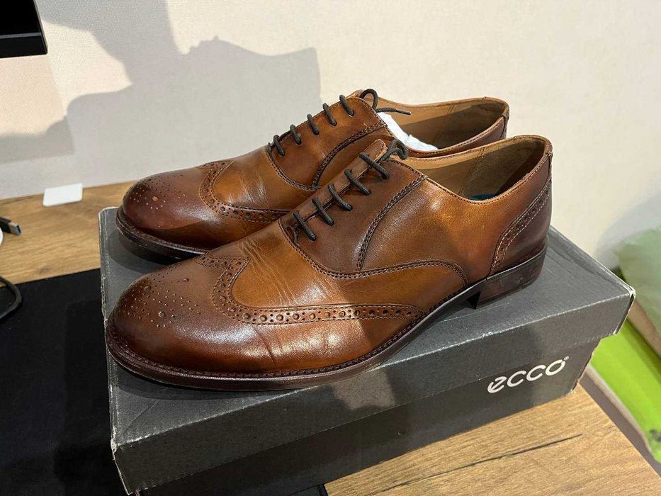 Туфлі броги Ecco London 42 розмір натуральна шкіра